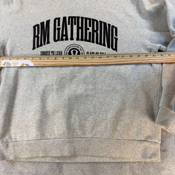 Lululemon RM Gathering Crewneck Sweatshirt Women’s Large Gray 2024 - Picture 6 of 7